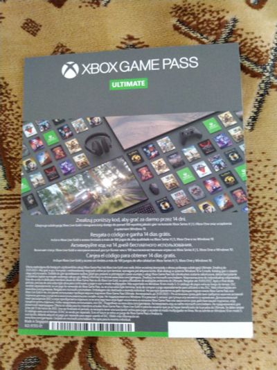 Лот: 18668913. Фото: 1. Xbox game pass ultimate на 14... Игры для консолей