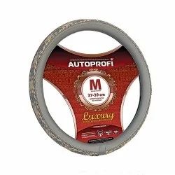 Лот: 14525913. Фото: 1. AP-810 D.GY/GY BE (M) Кожаная... Чехлы, коврики, оплетки руля