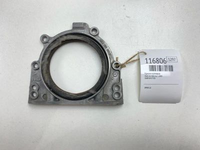 Лот: 25581385. Фото: 1. Крышка коленвала Audi A4 2005... Двигатель и элементы двигателя