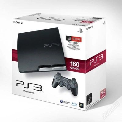 Лот: 2761505. Фото: 1. Sony Playstation 3 slim 160gb... Игровые приставки, консоли
