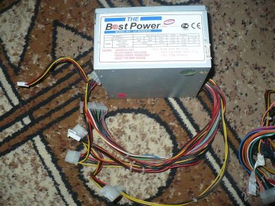 Лот: 1184015. Фото: 1. нерабочий блок питания 300W Best... Корпуса, блоки питания