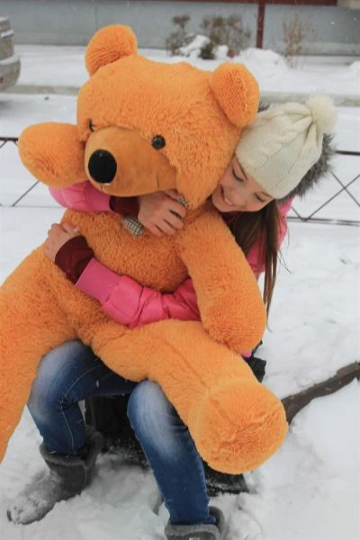 Лот: 3549742. Фото: 1. Большой Плюшевый МИШКА. 160. Подарки на Новый год