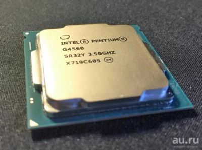 Лот: 15076440. Фото: 1. Процессор Intel Pentium G4560. Процессоры