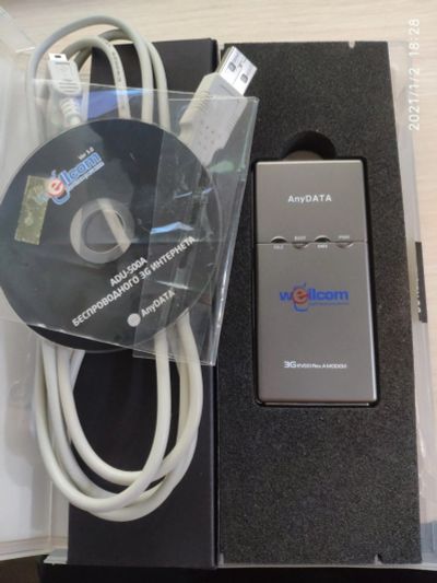 Лот: 17053208. Фото: 1. Модем Anydata ADU-500A CDMA 450... Беспроводные модемы