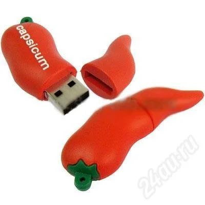 Лот: 697469. Фото: 1. USB Flash Disk, 4GB в виде красного... USB-флеш карты