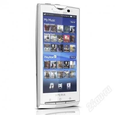 Лот: 1423699. Фото: 1. Sony Ericsson X10i White. Смартфоны