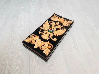 Лот: 24871446. Фото: 1. Нарды ручной работы 0212. Шахматы, шашки, нарды
