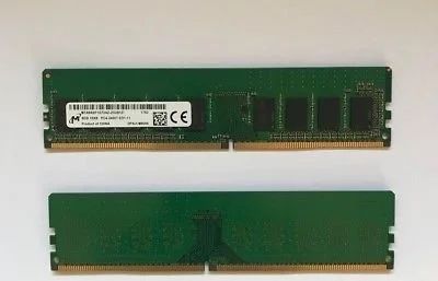 Лот: 15130069. Фото: 1. DDR4 8Gb = 2шт * 4Gb Micron... Оперативная память