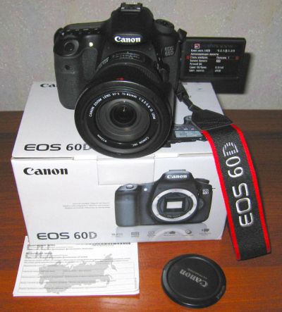 Лот: 4436753. Фото: 1. Гарантийный Canon EOS 60D body... Цифровые зеркальные