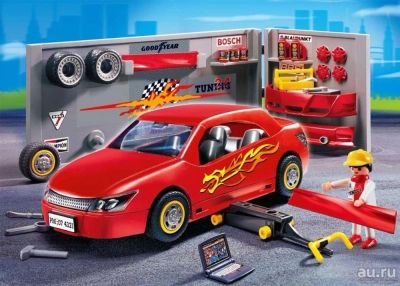 Лот: 8579105. Фото: 1. PlayMobil Тюнинг ателье. Конструкторы