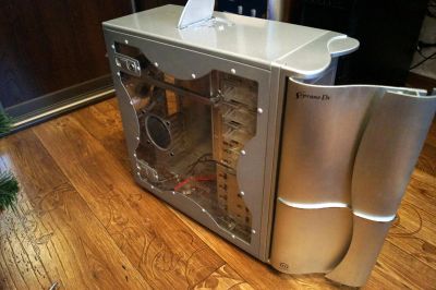 Лот: 8848983. Фото: 1. корпус алюминиевый Thermaltake... Корпуса, блоки питания