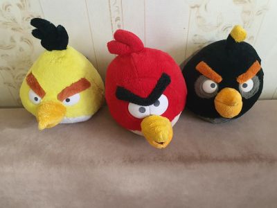 Лот: 18887052. Фото: 1. Angry Birds ангри бердз мягкая... Мягкие