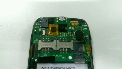 Лот: 9782528. Фото: 1. Основная плата Fly IQ431 (до1). Микросхемы и платы