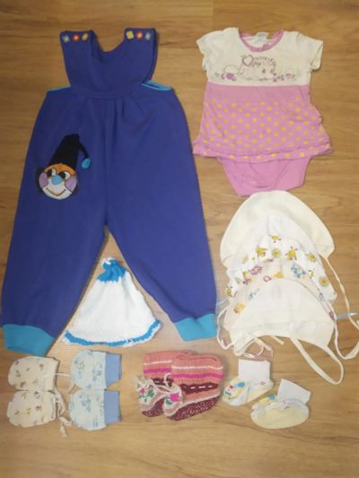 Лот: 19373361. Фото: 1. Одежда для маленьких младенцев... Ползунки, распашонки и др.