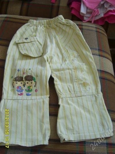 Лот: 2009073. Фото: 1. Летние брючки. Брюки, шорты, джинсы