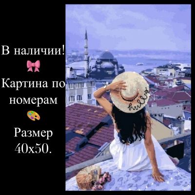 Лот: 14623494. Фото: 1. Картина по номерам. Стамбул. Картины по номерам
