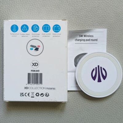 Лот: 25555097. Фото: 1. Беспроводная зарядка Round P308... Другое (смартфоны, связь, навигация)