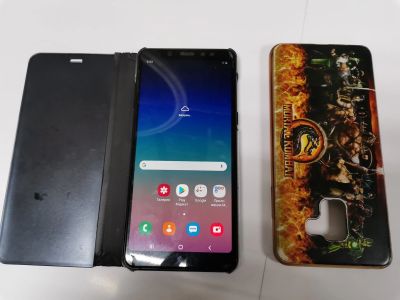 Лот: 14389679. Фото: 1. Смартфон Samsung Galaxy a8+ 2018. Смартфоны