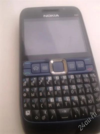 Лот: 1167017. Фото: 1. Nokia E63 Blue. Смартфоны