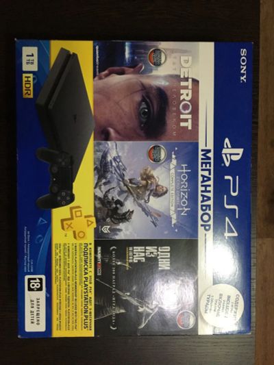 Лот: 21176762. Фото: 1. playstation 4 slim. Игровые приставки, консоли