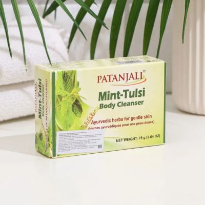 Лот: 19438834. Фото: 1. Мыло Patanjali Патанджали мята... Средства личной гигиены 