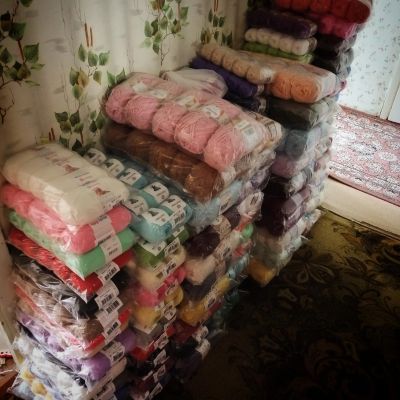 Лот: 14986166. Фото: 1. Пряжа оптом. Ткани, нитки, пряжа