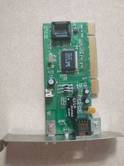 Лот: 16724951. Фото: 1. Сетевая карта PCI Realtek 8139C... Сетевые карты