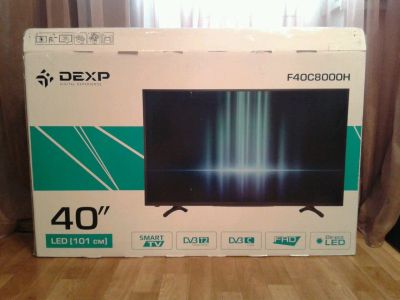 Лот: 8878319. Фото: 1. Новинка, 40" (102 см) SmartTV... Телевизоры