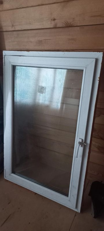 Лот: 20405272. Фото: 1. Пластиковое окно 860х1300. Окна, балконы