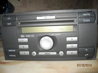Лот: 698627. Фото: 1. Продам Автомагнитолу Ford 6000... Автомагнитолы
