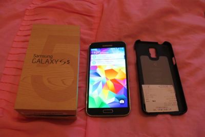 Лот: 6697761. Фото: 1. Samsung Galaxy S5 16gb Хорошее... Смартфоны