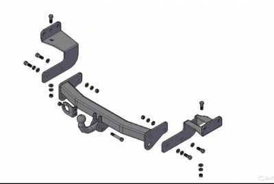 Лот: 17659889. Фото: 1. Фаркоп Mitsubishi Pajero Sport... Багажники, боксы, фаркопы