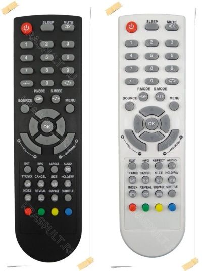 Лот: 15903665. Фото: 1. Пульт MYSTERY MTV-1905W, MTV-1605W... Пульты ДУ