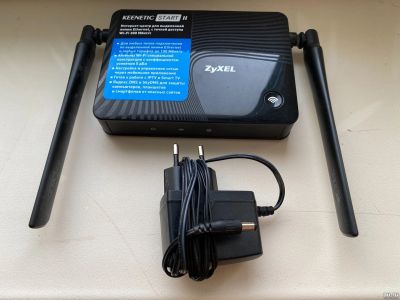 Лот: 17264036. Фото: 1. Wi-fi роутер Zyxel keenetic start... Маршрутизаторы (роутеры)
