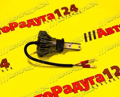 Лот: 18653151. Фото: 1. АВТОЛАМПА LED H3 12v-24v AMP COB... Оптика и освещение