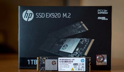 Лот: 16254310. Фото: 1. SSD HP EX920 1Tb M.2 NVMe 1.3... SSD-накопители