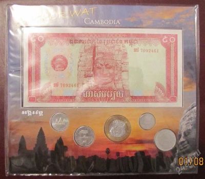 Лот: 1099790. Фото: 1. Оригинальный набор Камбоджи "Angkor... Азия