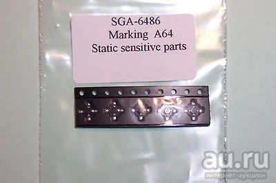 Лот: 13203335. Фото: 1. SGA-6486 ВЧ / СВЧ усилитель. Микросхемы