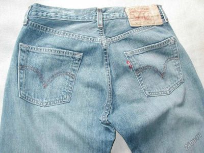 Лот: 5934917. Фото: 1. Джинсы Levis 501 р.30x30(46/170-175... Брюки, джинсы, шорты