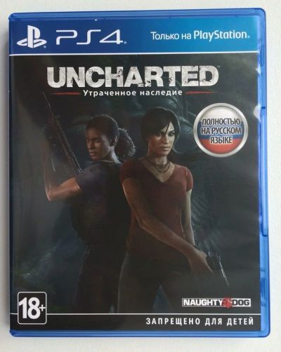 Лот: 16549907. Фото: 1. Uncharted 4 Lost Legacy (Утраченное... Игры для консолей