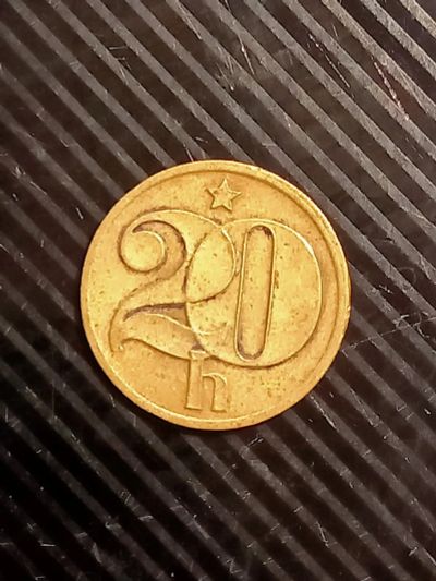 Лот: 19549410. Фото: 1. Монета Чехословакии 20 геллеров... Европа