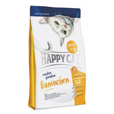 Лот: 13970942. Фото: 1. Happy Cat (Хэппи Кэт) Кролик 300г... Корма