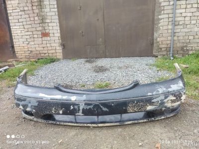 Лот: 18179540. Фото: 1. Бампер Nissan Cefiro, передний... Кузов