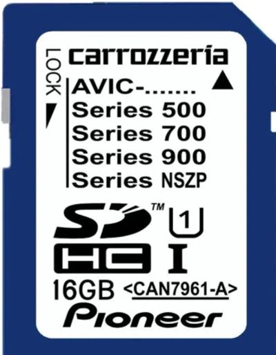 Лот: 24583044. Фото: 1. Загрузочная SD карта Pioneer C9P8. Аксессуары для автозвука