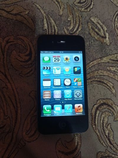 Лот: 16916758. Фото: 1. IPhone 4 отличное состояние. Смартфоны