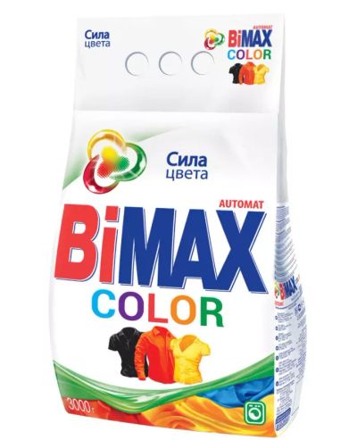 Лот: 18111597. Фото: 1. Порошок стиральный Bimax Колор... Бытовая химия