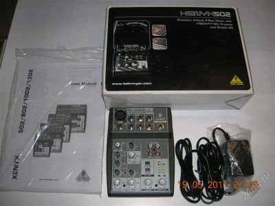 Лот: 976501. Фото: 1. Mixer Xenys 502 Behringer. Микшеры, предусилители, микрофонные эффекты