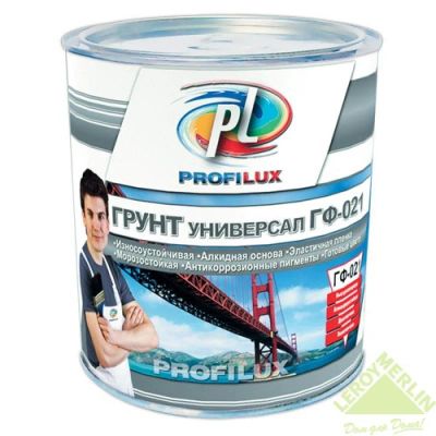Лот: 5102403. Фото: 1. Грунтовка ГФ-021 серая 2,4 кг... Краски, лаки, растворитель