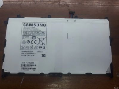 Лот: 16537616. Фото: 1. Акб SP368487A (1S2P) Samsung Galaxy... Запчасти для планшетов