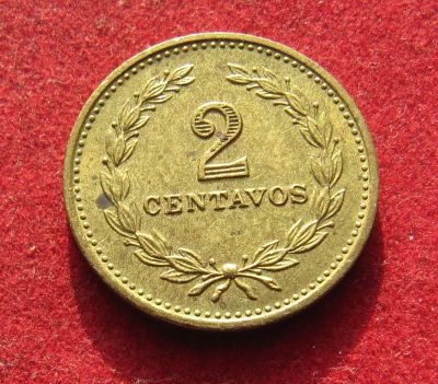 Лот: 19973434. Фото: 1. Сальвадор 2 сентаво, 1974 г. Америка